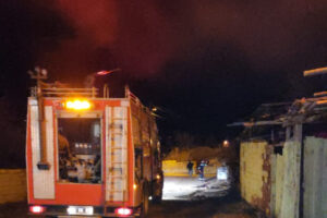 Yerköy’de ev yangını