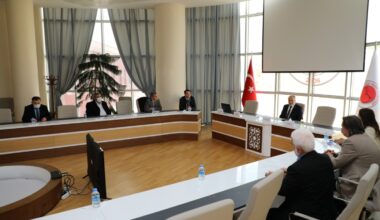 Başkan Baran’dan Rektör Karadağ’a ziyaret