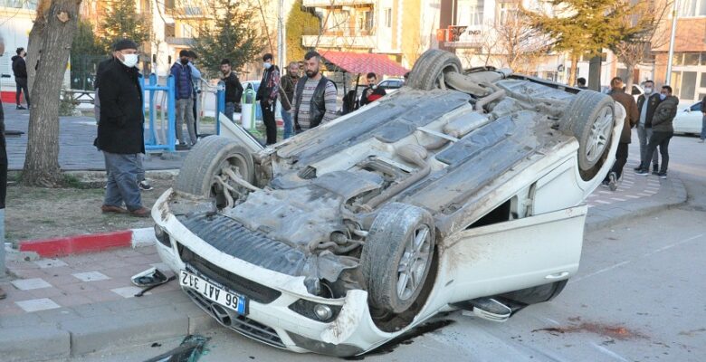 Yerköy’de trafik kazası: 4 yaralı