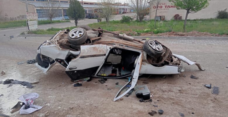 Yerköy’de trafik kazası: 2 yaralı