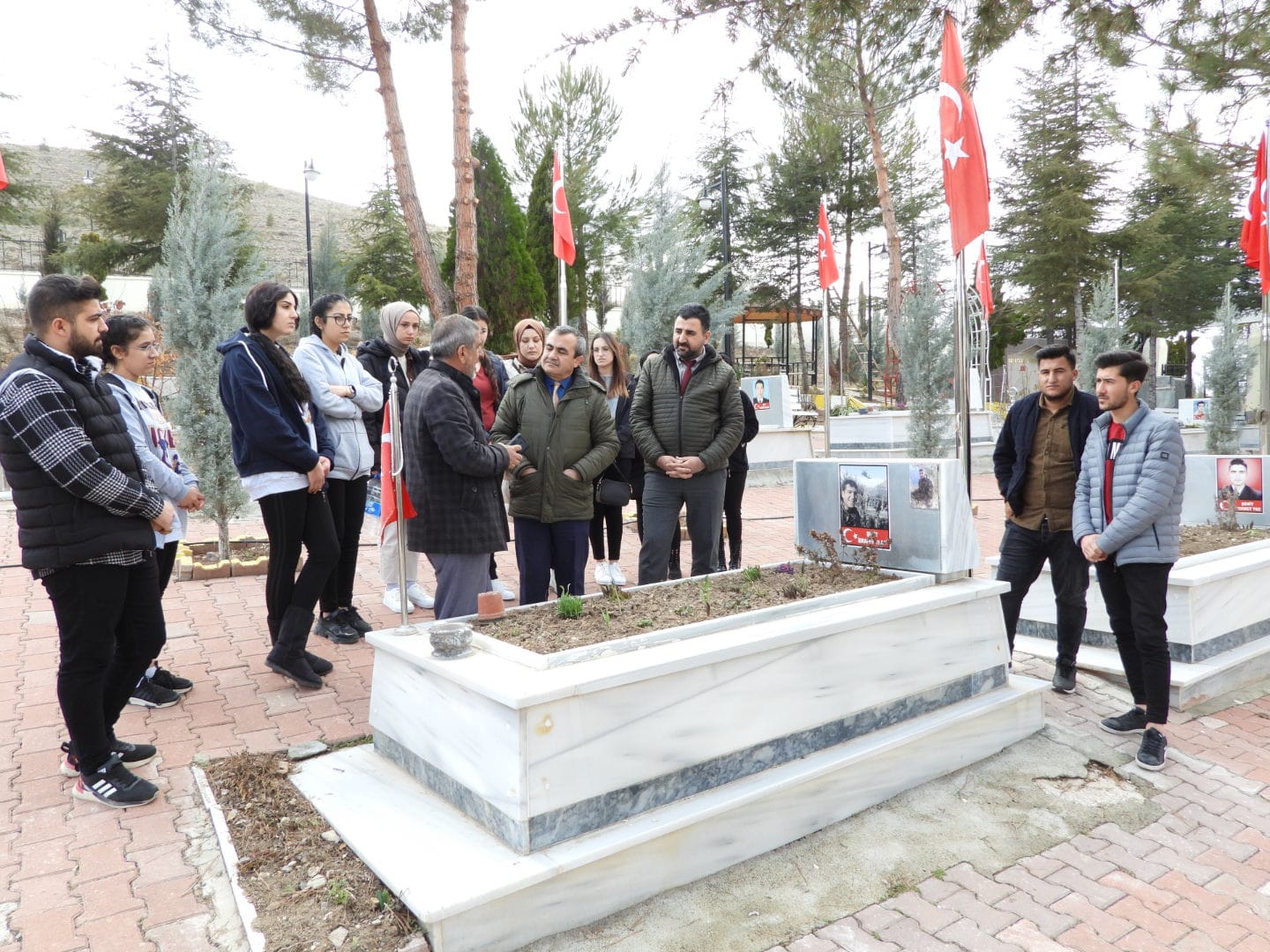 Yerköy Molla Hüsrev Yurt Müdürlüğü (KYK) öğrencileri, 18 Mart Şehitleri