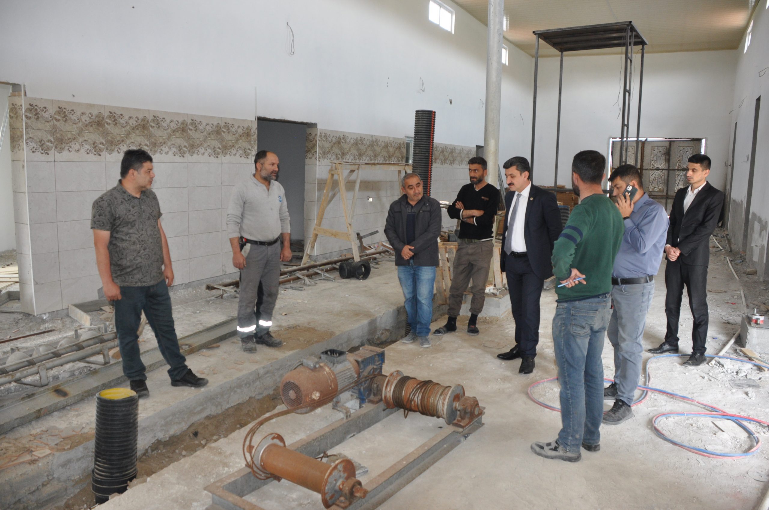 Yerköy ilçemizde, belediye ait mezbahaneden 50 bin lira değerinde dinamo,