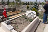 Dernek Başkanı Kepir, “Şehit mezarlarına oturma bankı yaptırıldı”