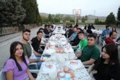 Yerköy Adalet MYO’da öğrenciler iftarda biraraya geldi