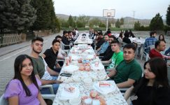 Yerköy Adalet MYO’da öğrenciler iftarda biraraya geldi