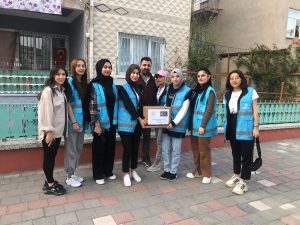 Yerköy Molla Hüsrev Yurt Müdürlüğü (KYK) öğrencileri,  sosyal sorumluluk projesi