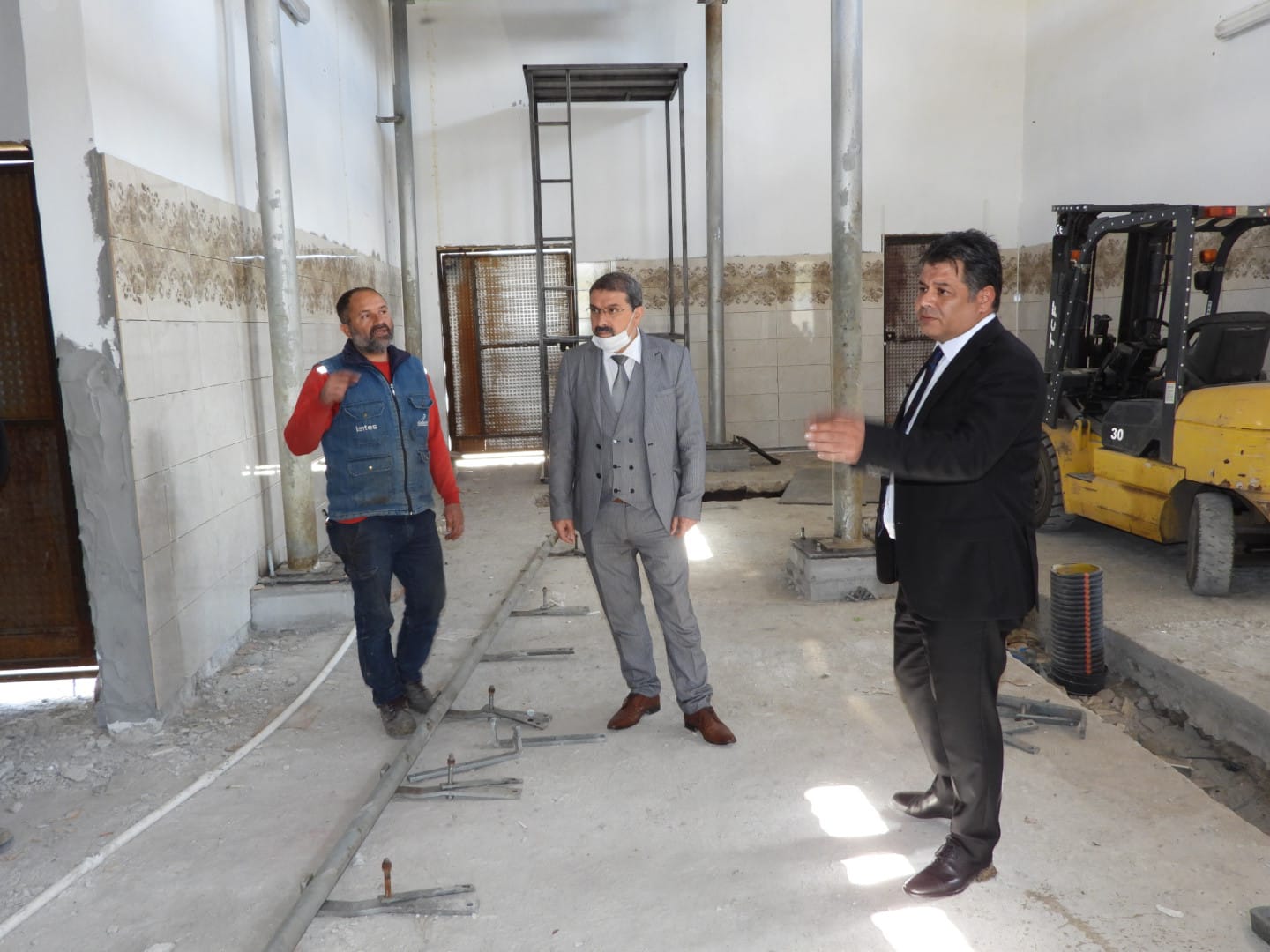 Yerköy Belediye Başkan Yardımcısı Oktay Yılmaz, 15 dönüm alan üzerine