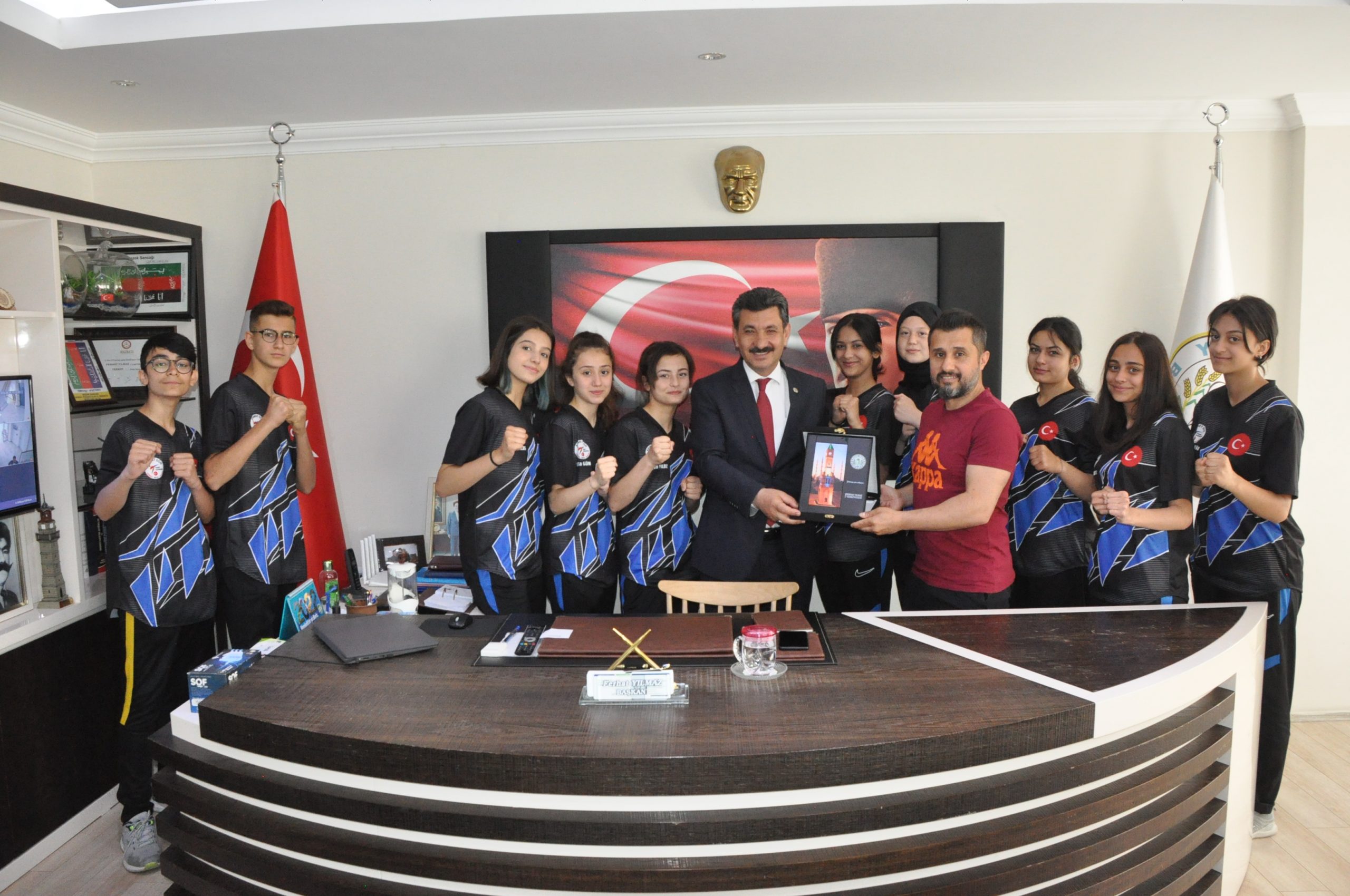 Yerköy Taekwondo Antrenörü ve Beden Eğitimi Öğretmeni Ahmet Gün ve