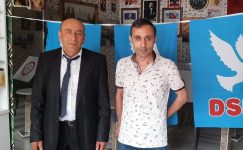 DSP Yerköy İlçe Başkanı Aslan Çelik seçildi