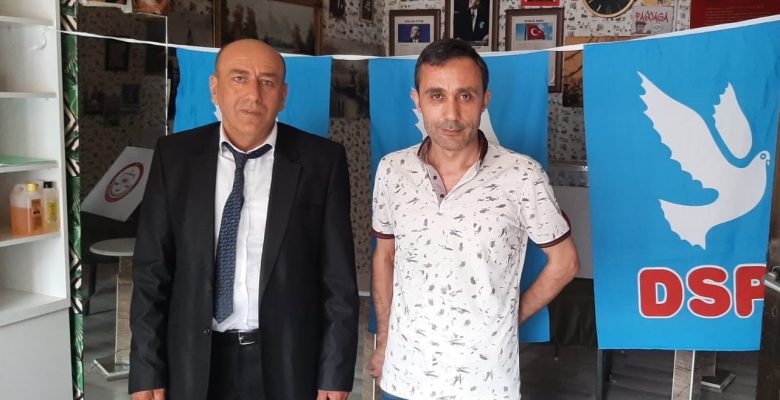 DSP Yerköy İlçe Başkanı Aslan Çelik seçildi