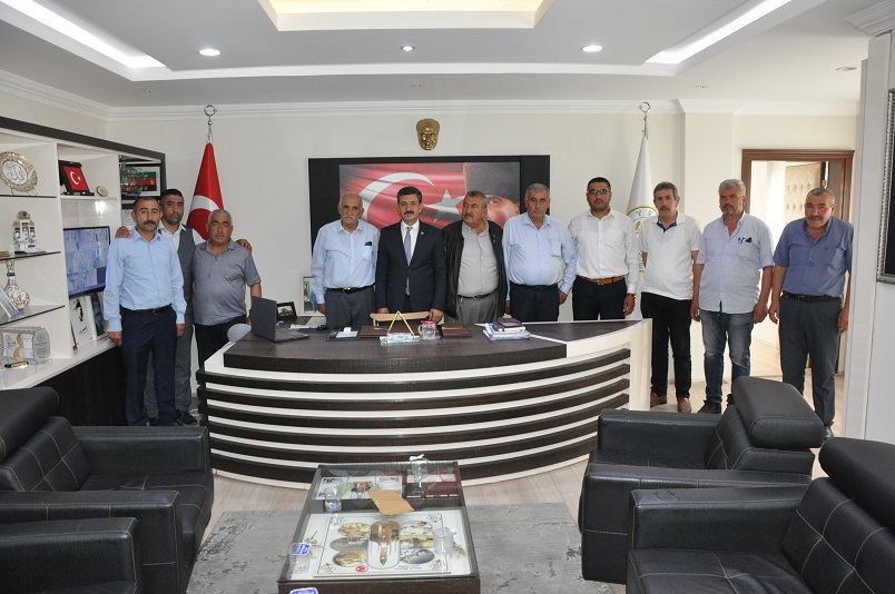 Yerköy ilçe merkezinde bulunan mahalle muhtarları, Yerköy Belediyesinin Haziran ayında