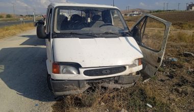 Yerköy’de trafik kazası 1 ölü