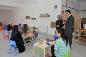 Yerköy Belediye Başkanı Ferhat Yılmaz, ilçede yeni hizmete açılan, Mutlu