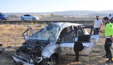 Yerköy’de trafik kazası: 1 ölü, 3 yaralı