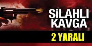 Çiçekdağı ilçesinde çıkan silahlı kavgada 2 kişi yaralandı. Alınan bilgiye