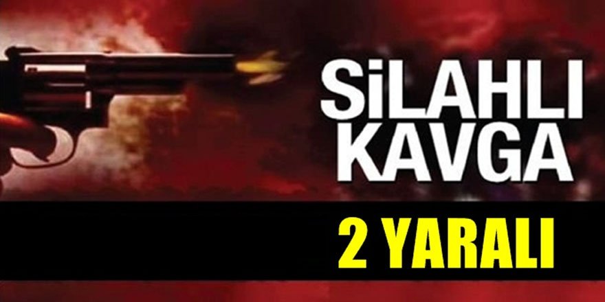 Çiçekdağı ilçesinde çıkan silahlı kavgada 2 kişi yaralandı. Alınan bilgiye