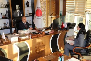 Gazi Üniversitesi doktora öğrencisi, Azerbaycan’lı araştırmacı, gazeteci, yazar Şehla Aslan,