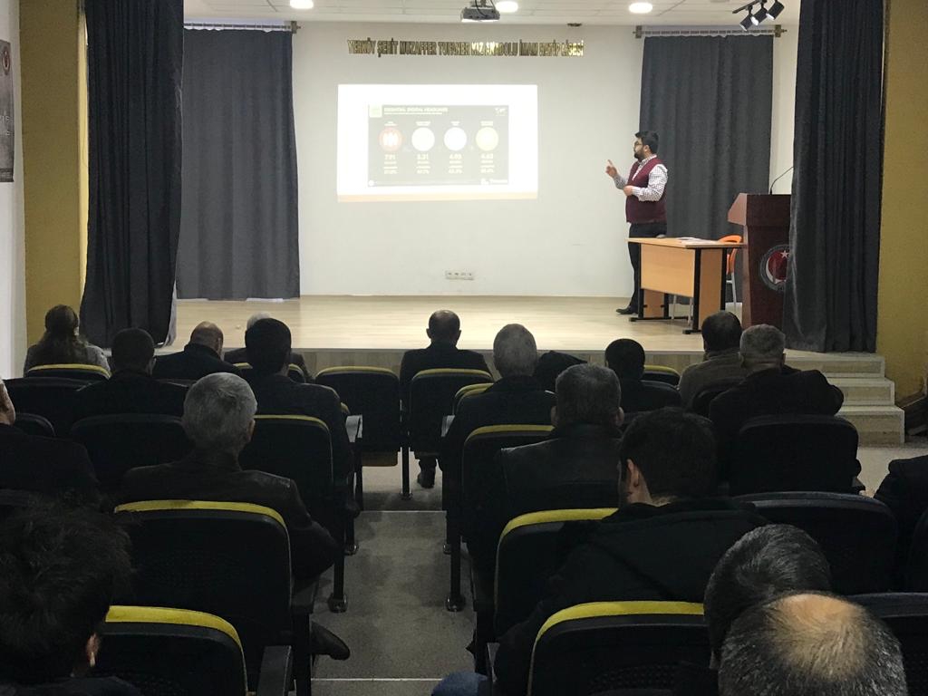 Yerköy Kız İmam Hatip Lisesi öğrencilerine Davranışsal bağımlılık ile mücadele