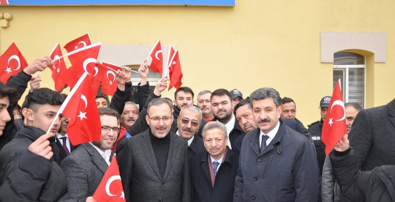 Bakan Kasapoğlu, Yerköy ilçemizi ziyaret etti