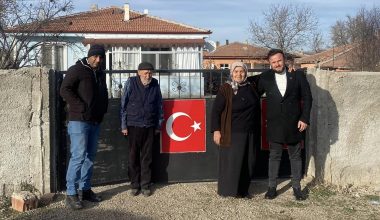 BBP Yerköy İlçe Başkanı Kaan Şahin’den şehit ailesine ziyaret