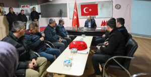 Gençlik ve Spor Bakanı Mehmet Muharrem Kasapoğlu, Hatay’ın Hassa ilçesinde