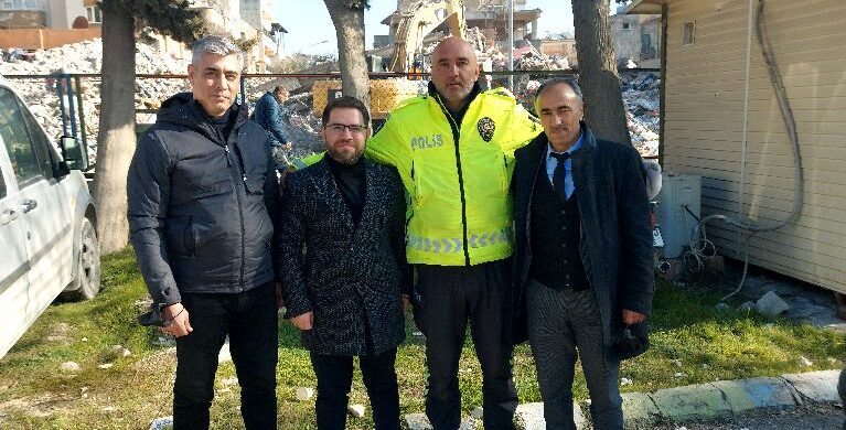 AK Parti Yerköy İlçe Başkanı Hacı Dereli, Hatay’ın Antakya ilçesinde
