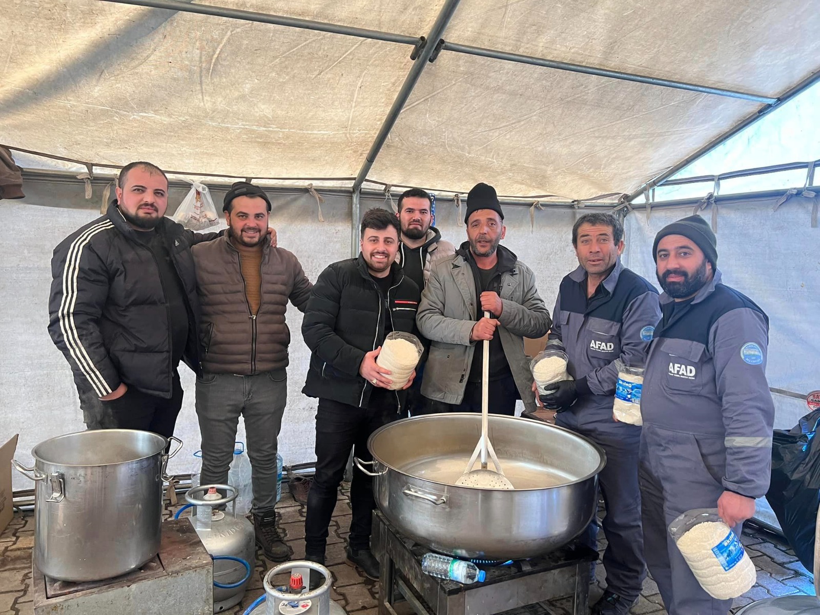 Sarıkaya Belediye Başkanı Ömer Açıkel, Hatay’ın Hassa Akbez bölgesinde kurdukları