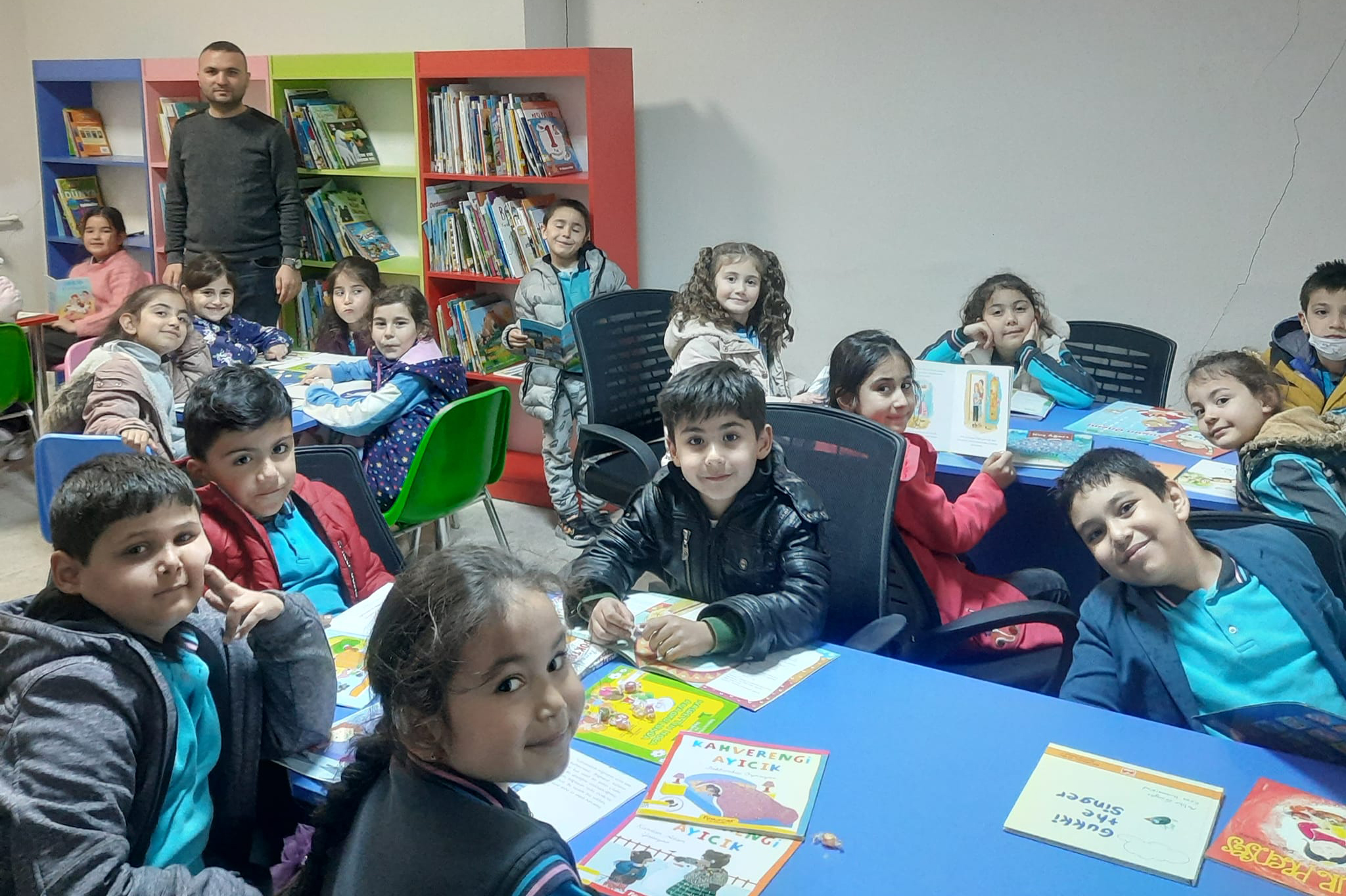 Yerköy İlçe Halk Kütüphanesi, Kütüphane Haftası etkinliği kapsamında İbrahim Karaoğlanoğlu