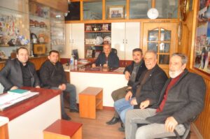 İYİ Parti Sorgun İlçe Başkanı Oktay Künbetli ve yönetim kurulu