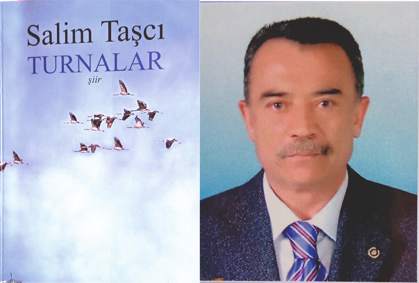 Sorgunlu şair ve yazar Salim Taşcı’nın “Turnalar” adlı şiir kitabı