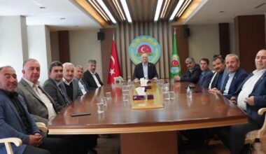 Ziraat Odaları Başkanları TZOB Genel Başkanı Şemsi Bayraktar’ı Ziyaret Etti