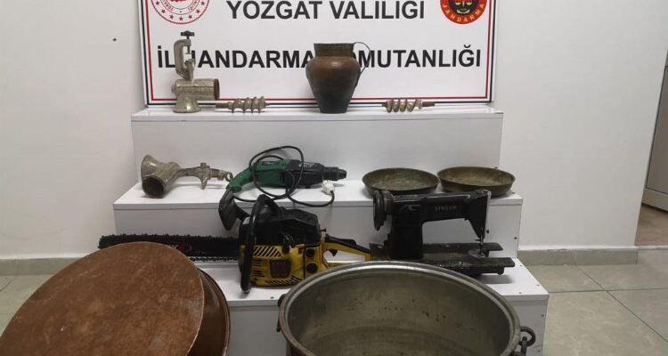 Yozgat Jandarması Hırsızlıkla Mücadeleye Kararlılıkla Devam Ediyor