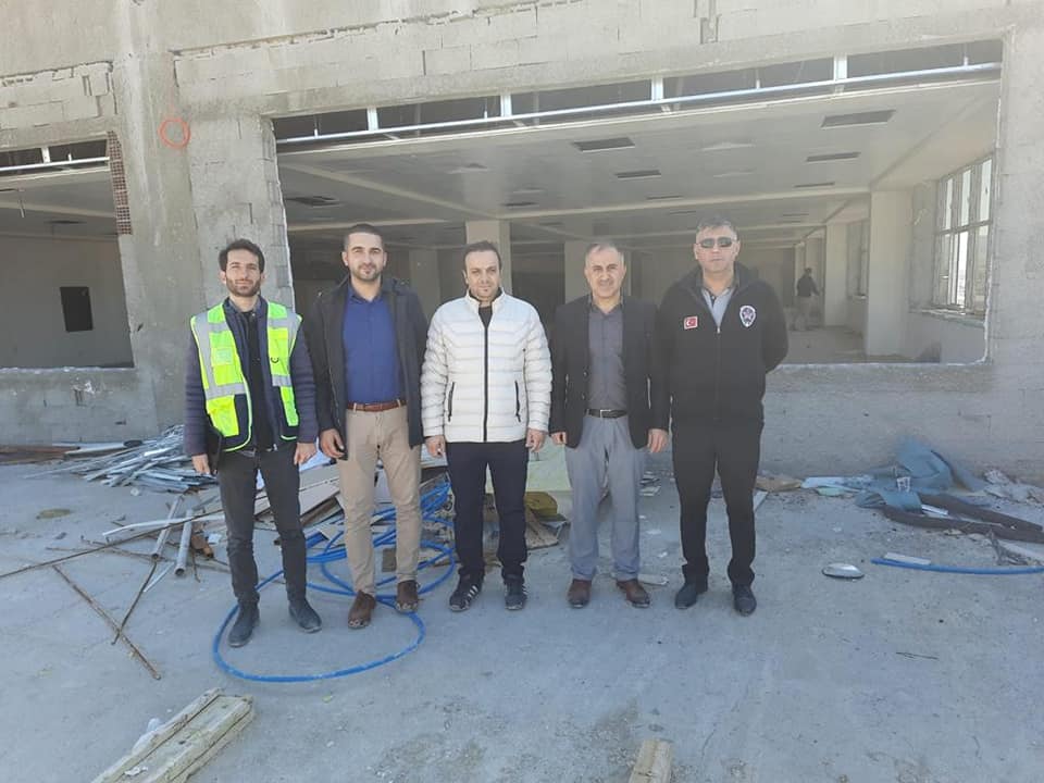 Yerköy Devlet Hastanesi Başhekimi ve idari yönetimi, Yerköy ilçemizde yapımı