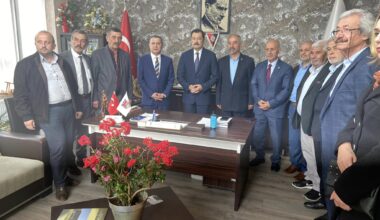 İYİ Parti Milletvekili adaylarından, Yozgat Şoförler ve Otomobilciler Odasına ziyaret