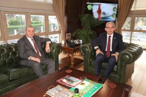 Öz Orman-İş Sendikası Genel Başkanı Settar Aslan, Orman Genel Müdürüyle