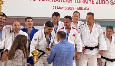 Veteranlar Türkiye Judo Şampiyonası Ankara’da gerçekleşti