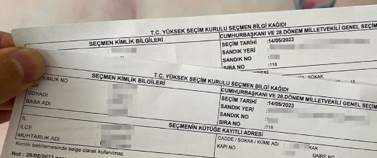 Türkiye’de 28 Mayıs’ta yapılacak cumhurbaşkanlığı seçiminin ikinci turu için geri