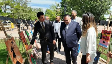 Ovakent’te Renkli Düşler Resim Sergisi Öğrencileri Sanata Yakınlaştırıyor