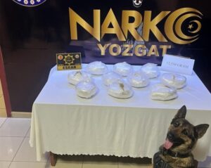 Yozgat İl Emniyet Müdürlüğü, uyuşturucuyla mücadele kapsamında Sorgun ilçesinde gerçekleştirdiği