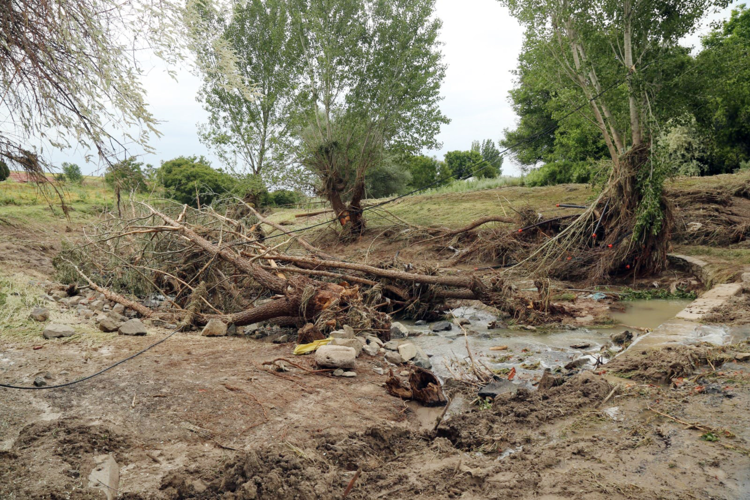 Yozgat’ta son bir hafta içerisinde meydana gelen şiddetli yağışlar, derelerin