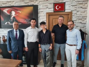 Boğazlıyan İlçe Kaymakamı Recep Aydın, Liselere Geçiş Sınavı’nda (LGS) ilçe