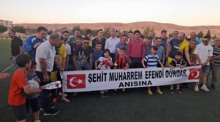 Şehit Jandarma Uzman Çavuş Muharrem Efendi Dündar’ın Anısına Dostluk Futbol Turnuvası