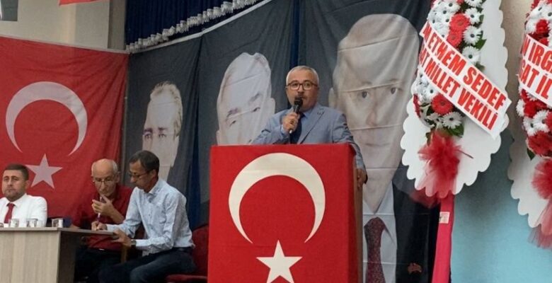 MHP ilçe başkanı Şevket Kalkan, güven tazeledi 