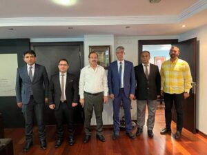 AK Parti Yerköy İlçe Başkanı Hacı Dereli, Ankara temaslarında üzerinde