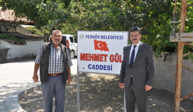 Yerköy Belediyesi, Mehmet Gül’ün ismini yaşatıyor