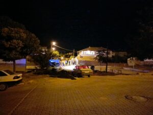 Köseli kasabasında düzenlenen kına gecesinde av tüfeğiyle açılan ateş sonucu