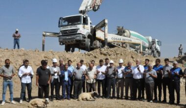 Yerköy’e 3 bin metreküplük tatlı su deposunun temeli atıldı