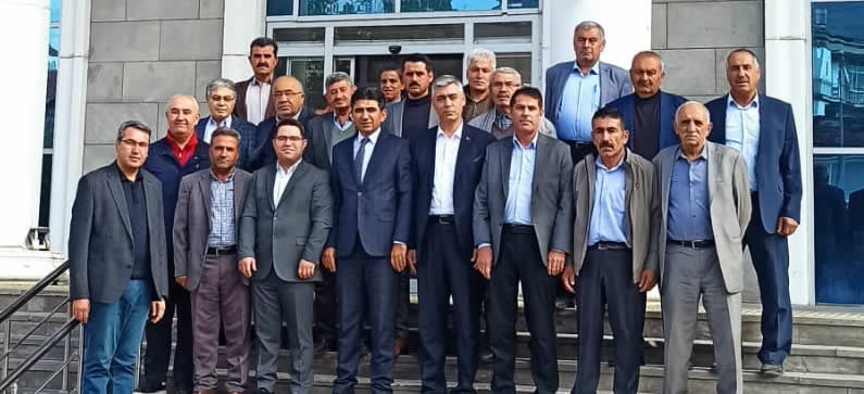 Yerköy’de Ak Parti Yerköy İlçe Başkanı Hacı Dereli, köy ve