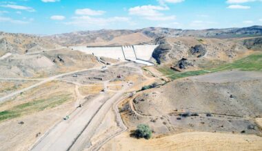 Yerköy İnandık Barajı’nın inşaatı yüzde 87’ye ulaştı