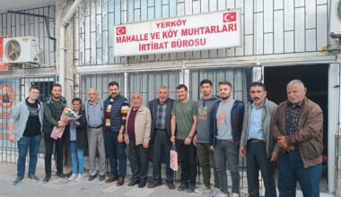 Yerköy’de KYK Öğrencilerinden Muhtarlara Ziyaret